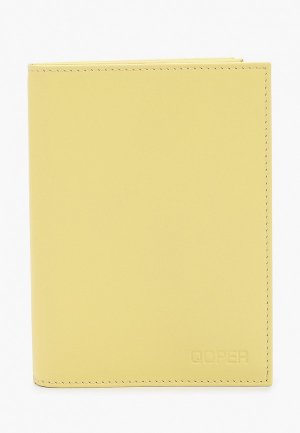 Обложка для документов Qoper. Цвет: желтый