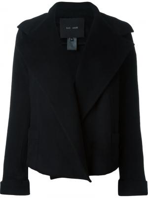 Пиджак с широкими лацканами Jay Ahr. Цвет: чёрный