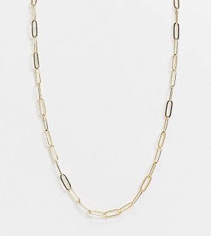 Позолоченное ожерелье-цепочка -Золотистый Orelia