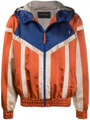 Куртка с капюшоном Christian Pellizzari. Цвет: оранжевый