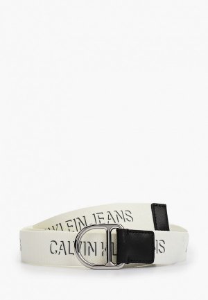 Ремень Calvin Klein Jeans. Цвет: белый