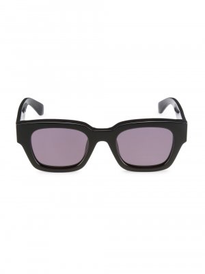 Солнцезащитные очки в квадратной оправе из ацетата Zurich 51MM , черный Off-White