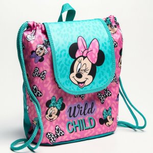 Рюкзак детский ср-01 29*21.5*13.5 минни маус Disney. Цвет: розовый, голубой
