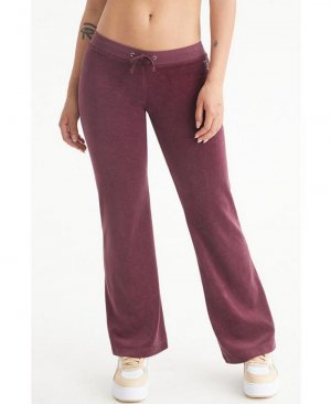 Женские широкие спортивные брюки Heritage , фиолетовый Juicy Couture
