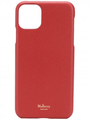 Чехол для iPhone 11 Pro Max с логотипом Mulberry. Цвет: красный