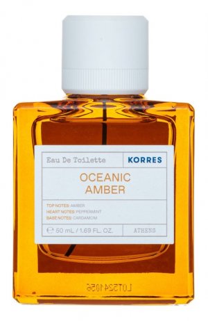 Туалетная вода Oceanic Amber (50ml) Korres. Цвет: бесцветный