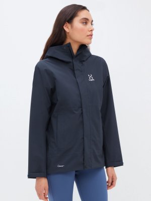 Женская водонепроницаемая куртка из переработанных материалов Koyal Proof Haglöfs