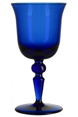 Бокал для вина Mario Luca Giusti. Цвет: синий