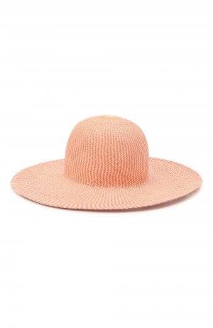 Соломенная шляпа Loro Piana. Цвет: розовый