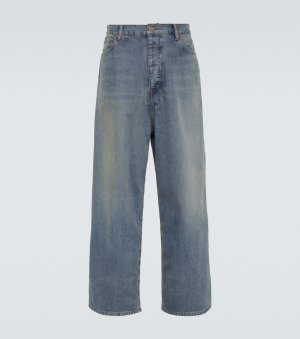 Водонепроницаемые широкие джинсы , синий Balenciaga