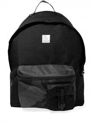 Рюкзак с камуфляжным принтом и карманами AAPE BY *A BATHING APE®. Цвет: черный