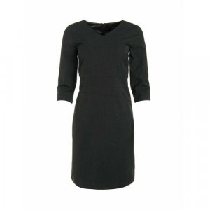 Платье , размер 36, серый More &. Цвет: серый/темно-серый