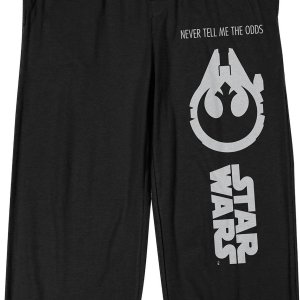 Мужские брюки для сна с надписью «Never Tell Me Odds» Rebel Alliance Star Wars