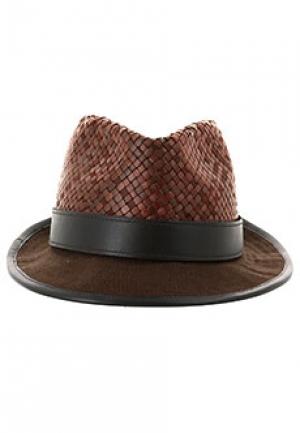 Шляпа SMALTO. Цвет: коричневый