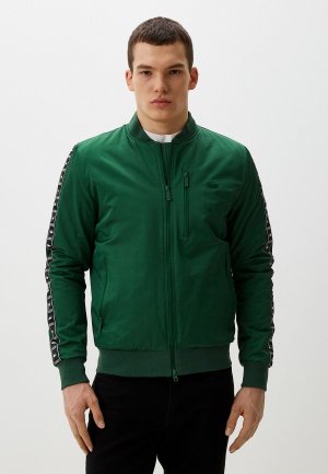 Куртка утепленная Lacoste. Цвет: зеленый