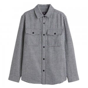 Рубашка Plaid Twill, серый H&M