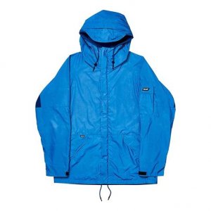 Куртка FW19 Deflector Reflective Material Back Logo Hooded Jacket Unisex Blue, синий Palace