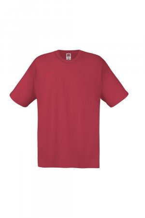 Оригинальная футболка с коротким рукавом , красный Fruit of the Loom