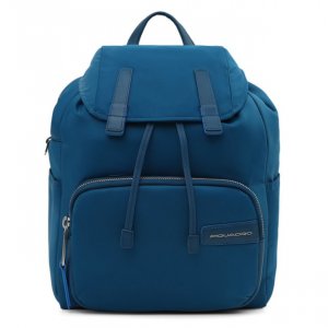 Дорожные и спортивные сумки Piquadro. Цвет: синий
