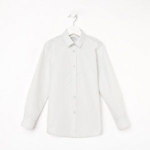 Школьная рубашка, размер 146, серый BONITO KIDS. Цвет: серый