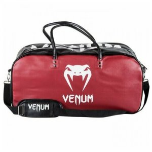 Сумка Origins Bag Medium Black/Red Venum. Цвет: красный