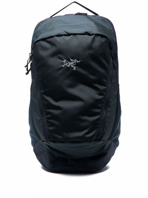 Arcteryx рюкзак с вышивкой Arc'teryx. Цвет: синий