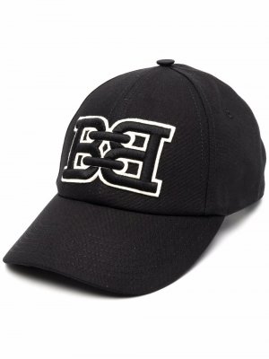 Logo-embroidered baseball cap Bally. Цвет: черный