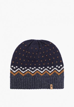 Шапка Fjallraven Ovik Knit Hat. Цвет: синий