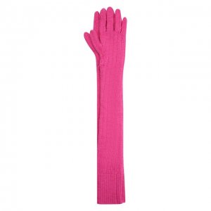 Шерстяные перчатки Dries Van Noten. Цвет: розовый