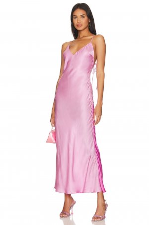 Платье миди Lesia, цвет Orchid Pink Bardot