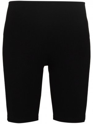 Облегающие шорты Milano с логотипом Paco Rabanne. Цвет: черный