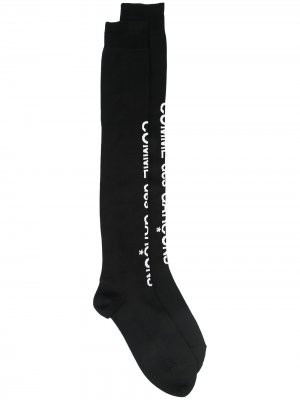 Высокие носки Comme Des Garçons Homme Plus. Цвет: черный
