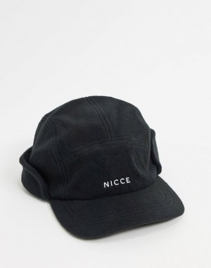 Флисовая кепка -Черный цвет Nicce