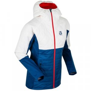 Куртка Graphlite, размер L, белый, синий Bjorn Daehlie. Цвет: белый/синий