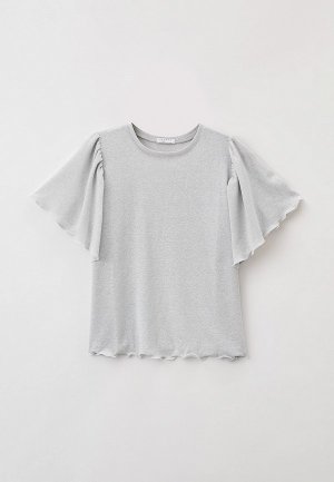 Блуза Tforma. Цвет: серебряный