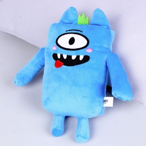 Мягкая игрушка монстрик, цвет синий, 14 х 21,5 7 см Milo toys. Цвет: синий