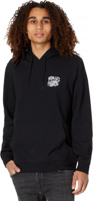 Флисовый пуловер с капюшоном Elliot Dragon , черный Hurley