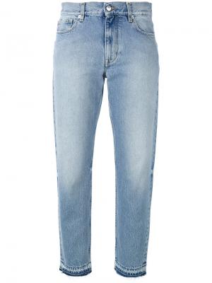 Укороченные джинсы Harmony Paris. Цвет: синий