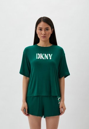Пижама DKNY. Цвет: зеленый