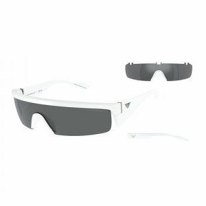 Солнцезащитные очки EA 4204U 534487, белый EMPORIO ARMANI. Цвет: белый