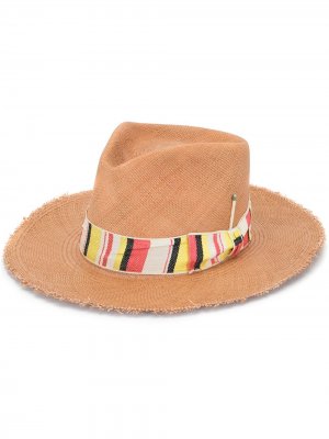 Соломенная шляпа Sonora Desert Nick Fouquet. Цвет: коричневый