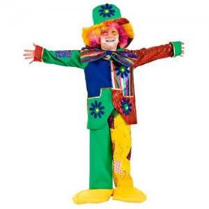 Детский костюм клоуна (4272) 104 см VENEZIANO