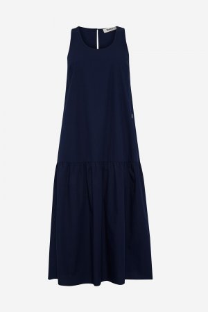 Летнее платье Malaquita, темно-синий Ecoalf