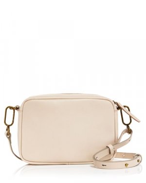 Кожаная сумка через плечо с карабином среднего размера , цвет Ivory/Cream Madewell