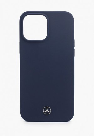 Чехол для iPhone Mercedes-Benz 13 Pro Max, Liquid silicone Hard Blue. Цвет: синий