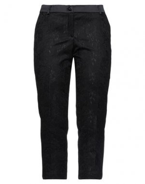 Укороченные брюки RUE•8ISQUIT. Цвет: черный