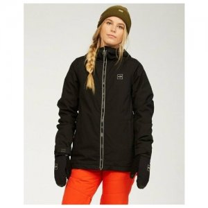 Женская Сноубордическая Куртка Billabong Sula, Цвет черный, Размер XS. Цвет: черный