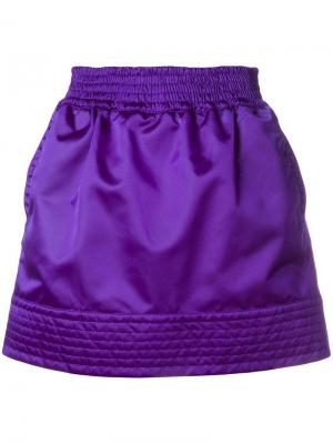 Спортивная юбка с отблеском Nº21. Цвет: фиолетовый