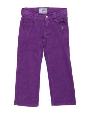 Повседневные брюки 9.2 BY CARLO CHIONNA. Цвет: фиолетовый