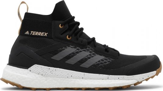 Ботинки Terrex Free Hiker Primeblue 'Core Black', черный Adidas